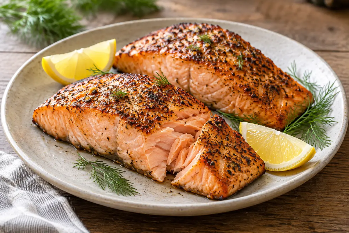 Air Fryer Salmon