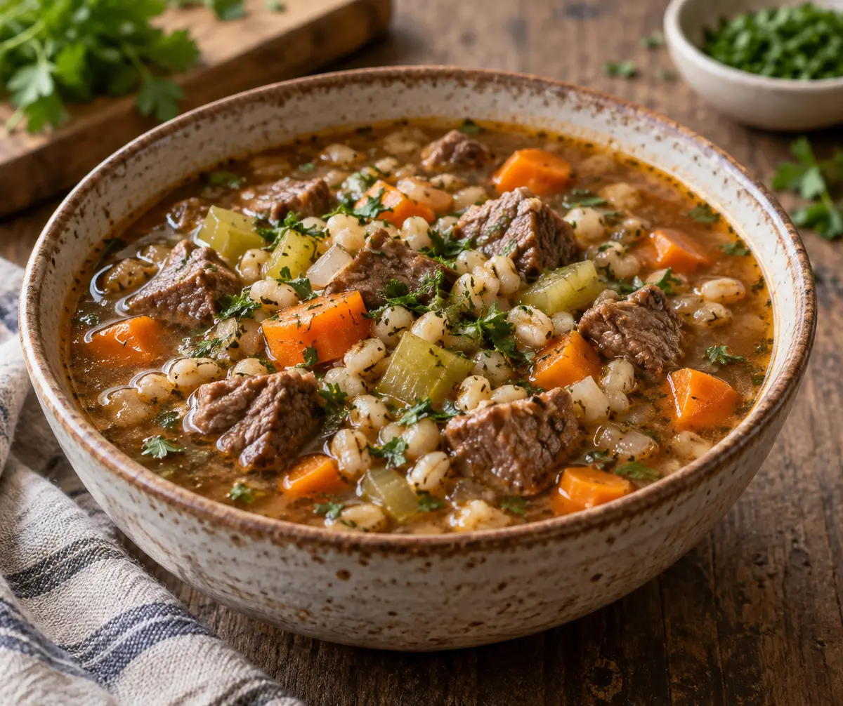 Beef Barley Soup