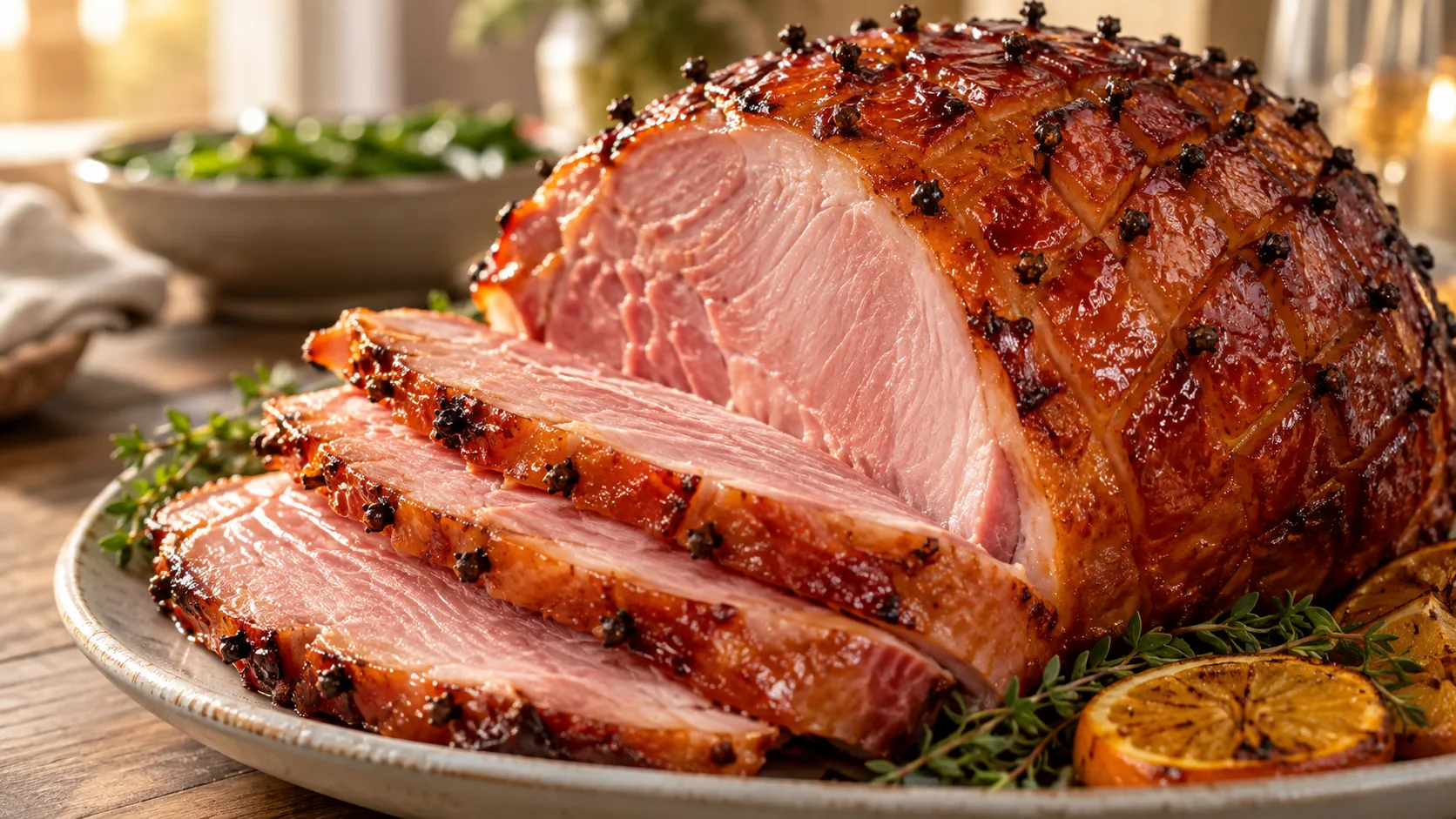 Maple Glazed Ham