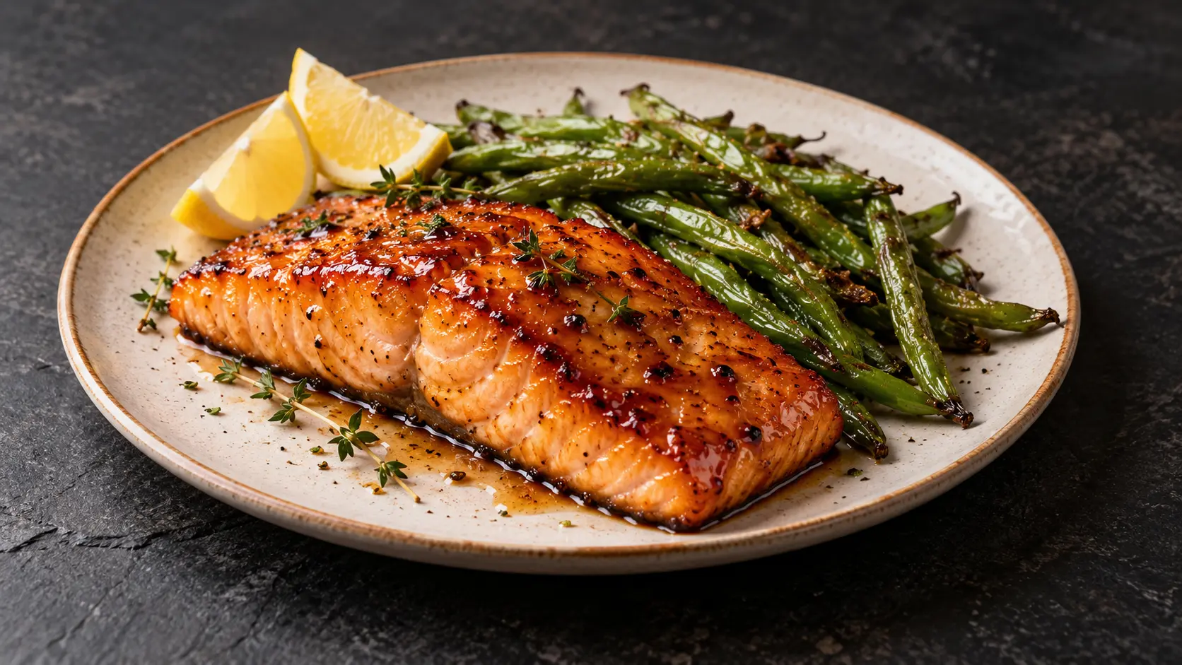 Maple Glazed Salmon