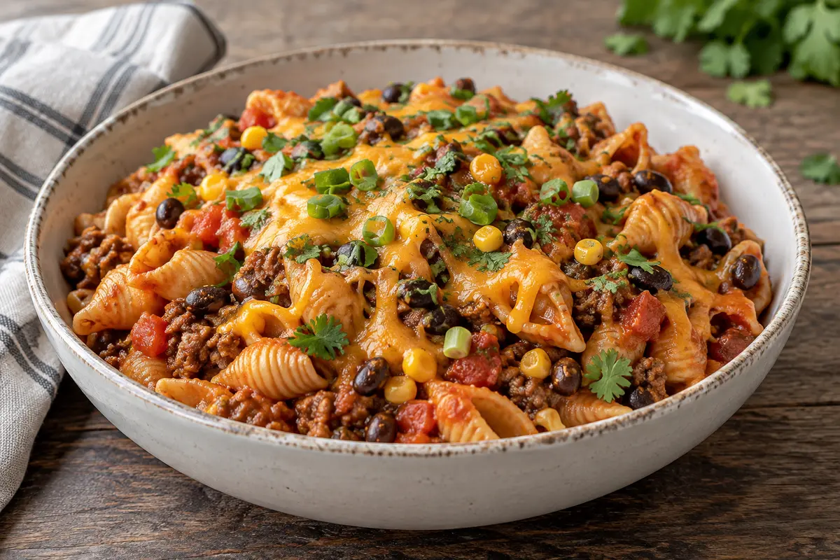 One-Pot Taco Pasta