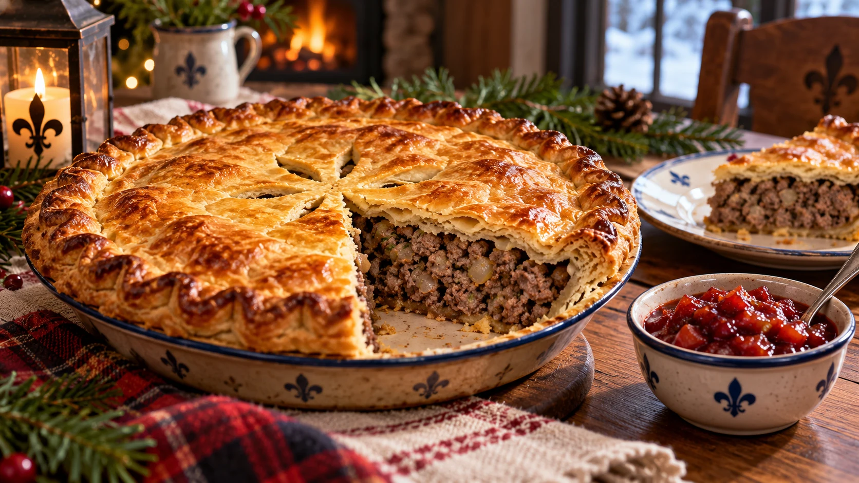 Tourtière Meat Pie